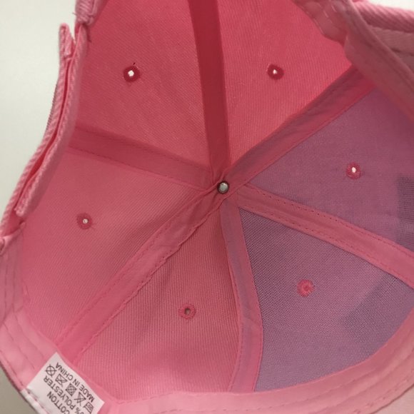 NWOT Pink Womens "No Photos Please" Patch Funny Adjustable Band Baseball Caps - Picture 7 of 7